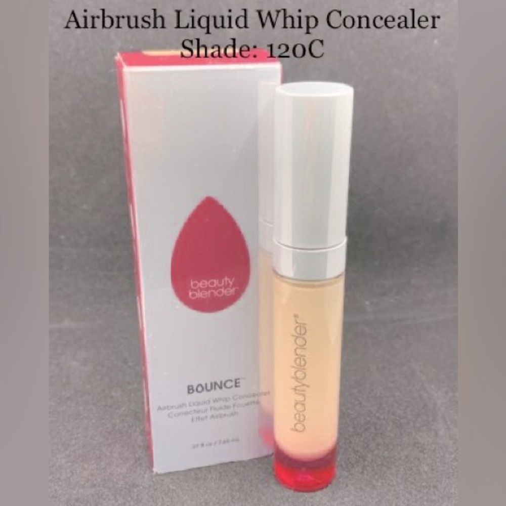 ($14) Beauty Blender Airbrush Liquid Whip Concealer, 120C